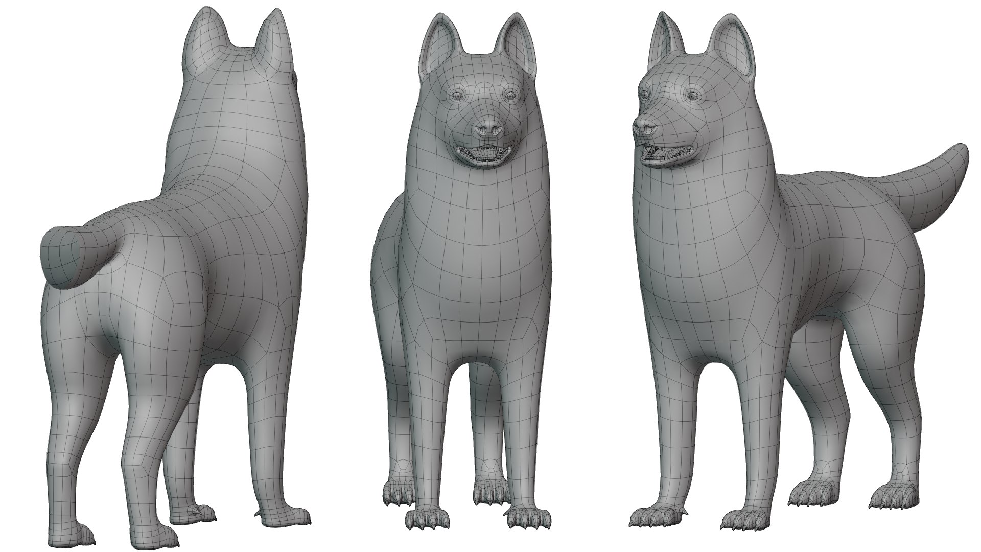 Dog Vr Ar 3D Model - TurboSquid 1609020