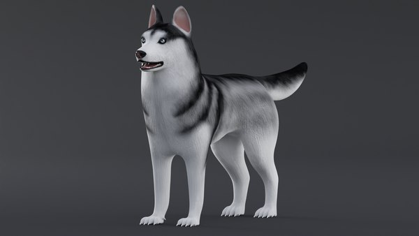 dog vr ar 3D model