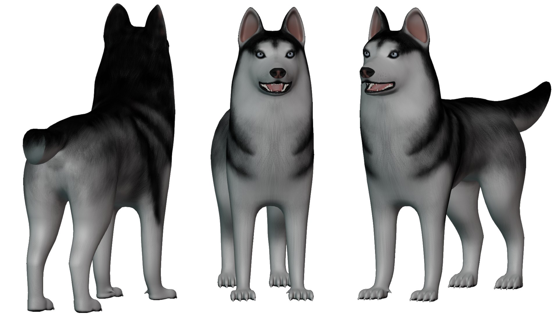 Dog Vr Ar 3D Model - TurboSquid 1609020