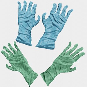Surgical Gloves 3D