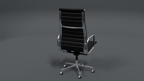 Eames Aluminum Group Executive Chair 3D Model - TurboSquid 1723721