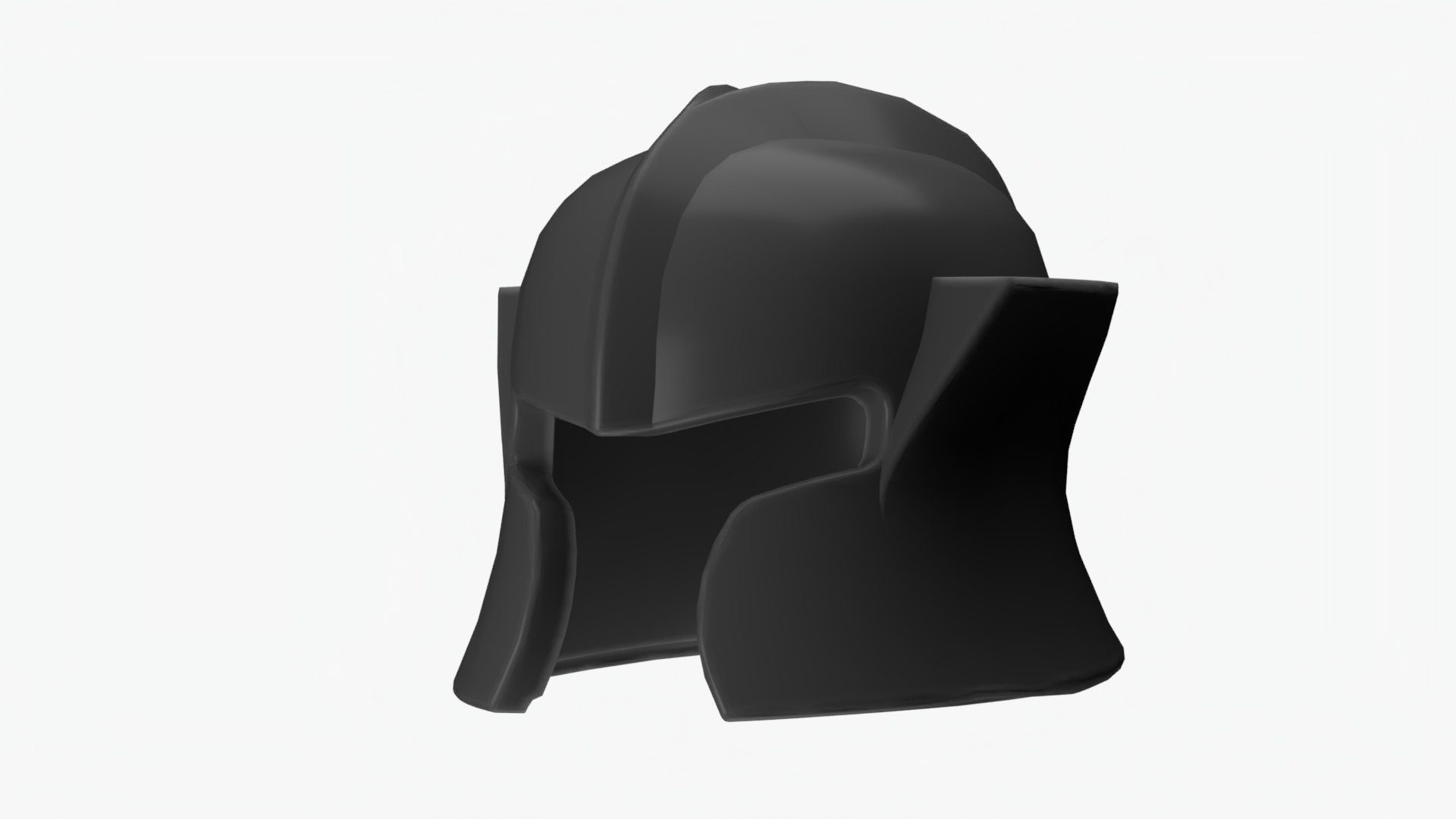 Lego Helmet Model TurboSquid 1902695