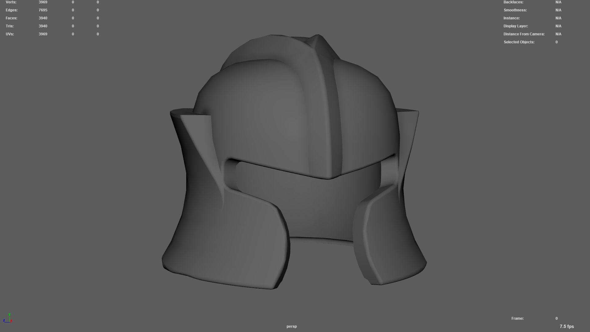 Lego Helmet Model TurboSquid 1902695
