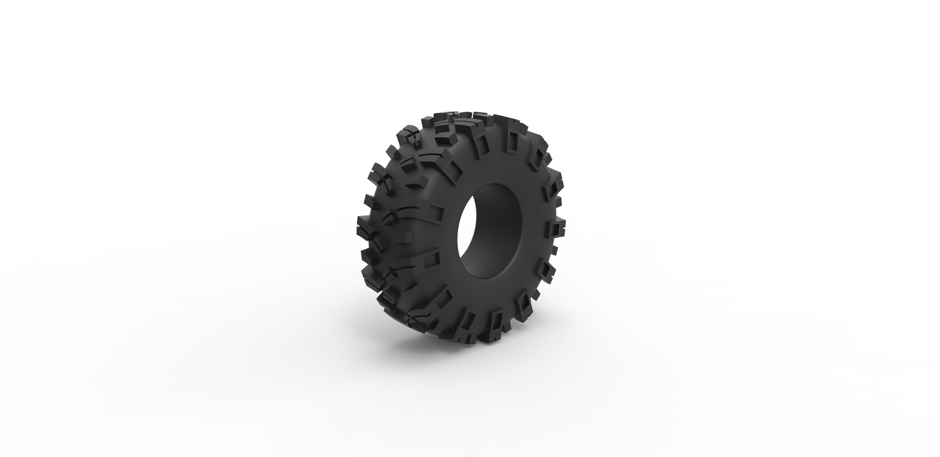 3D Model Diecast Offroad Tire 55 Scale 1 To 25 - TurboSquid 1979091