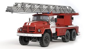 ZiL 131 AL-30 fire truck 1988 18