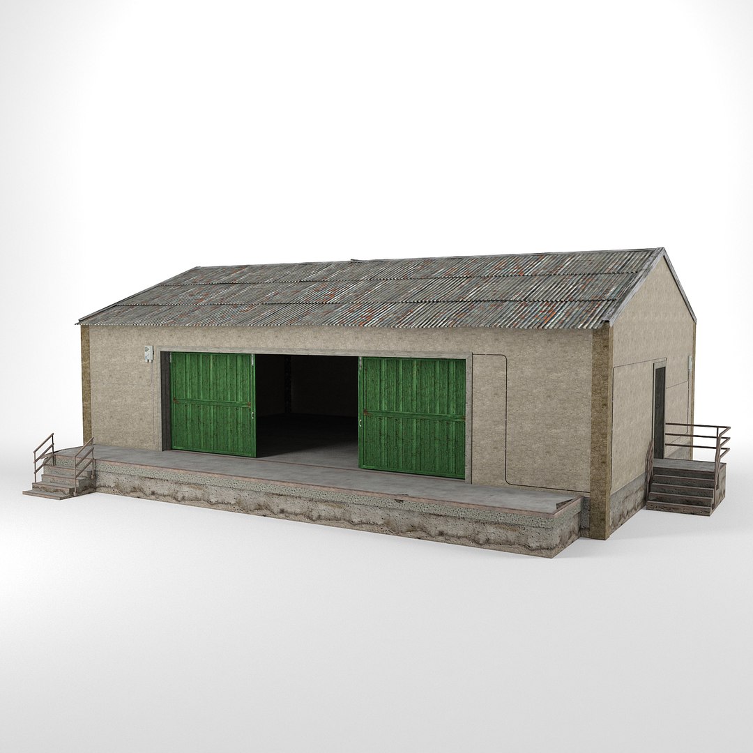 Old Building 3D - TurboSquid 1557868