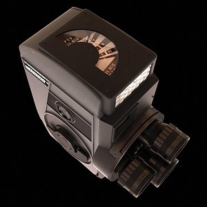 Vintage Photo Camera CROWN 8 - 3D Model Set