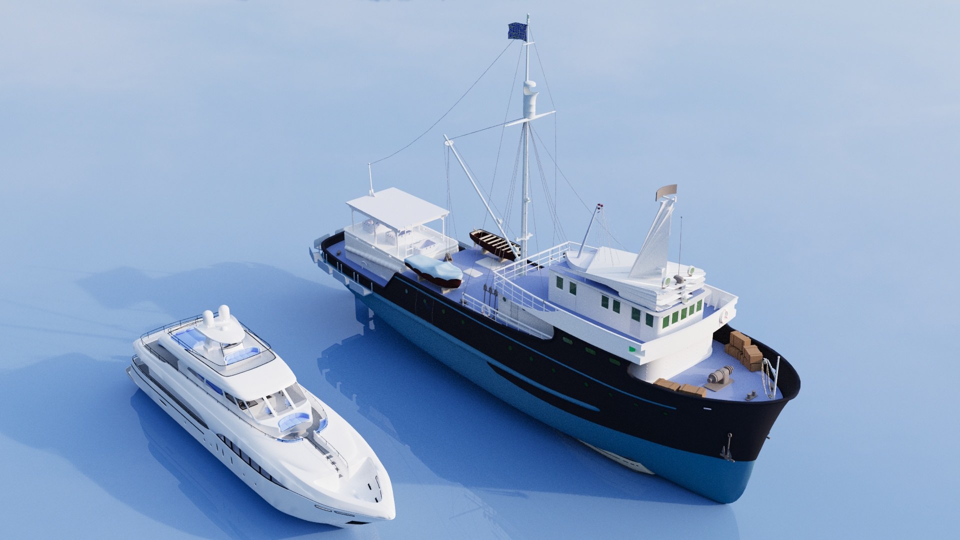 Boat collection 4 3D - TurboSquid 2169266