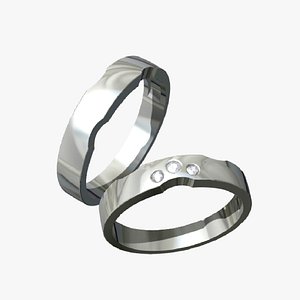 wedding ring 6 3D model