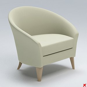armchair chair 3d max