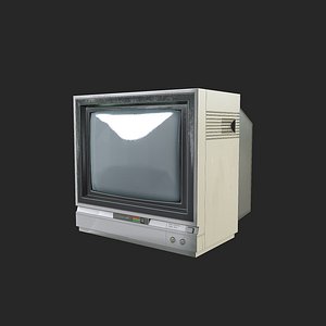 CCTV Monitor VR / AR / low-poly 3d model