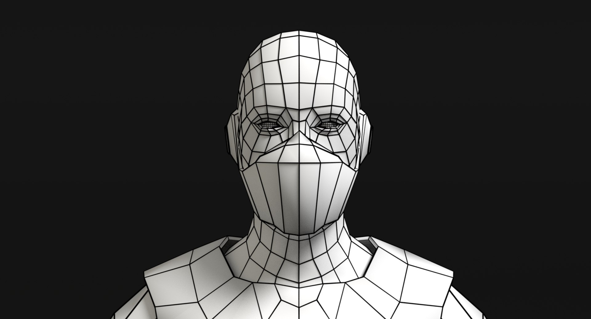 3d Male Urban Soldier