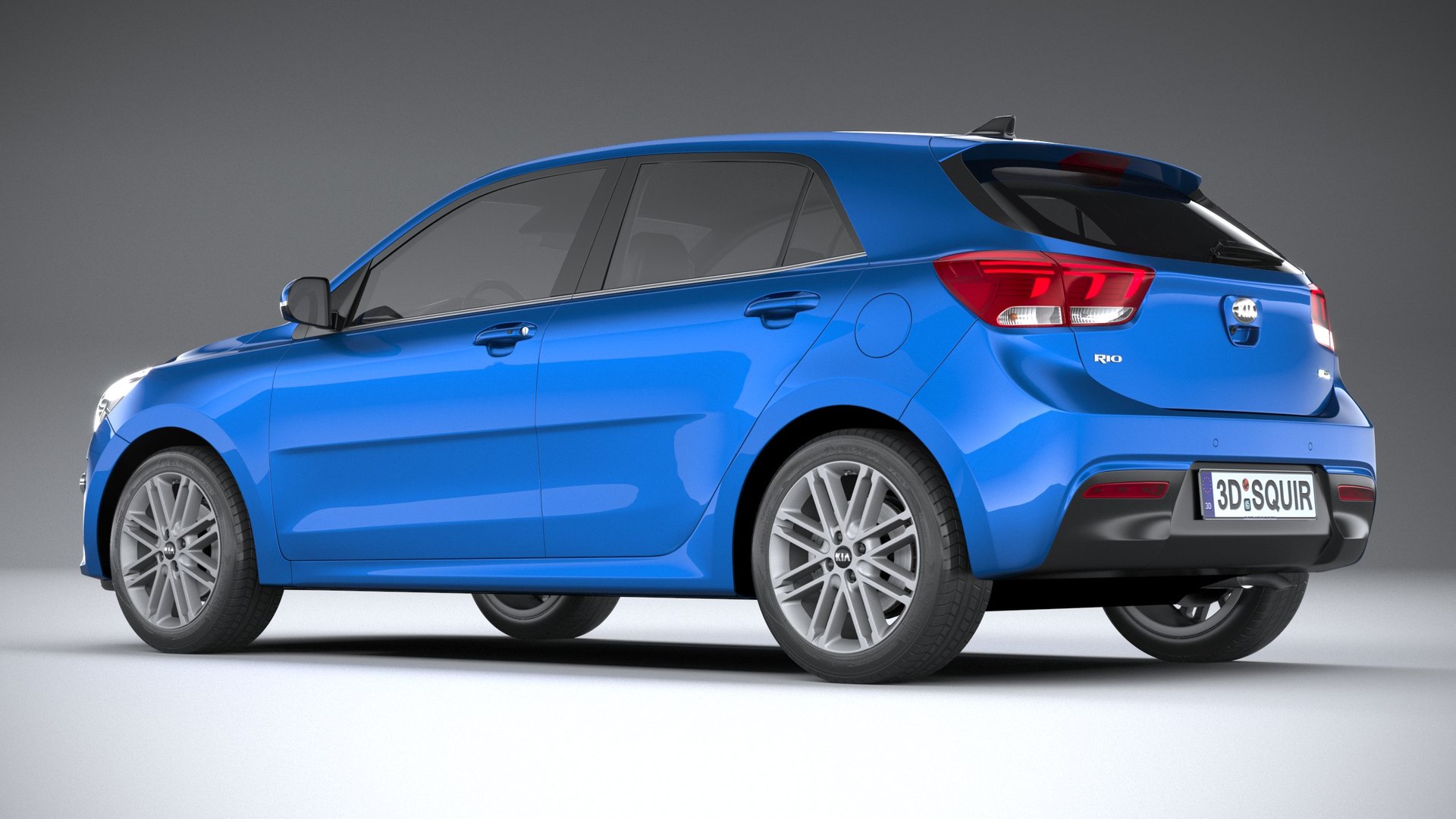 3D Kia Rio 2021 - TurboSquid 1572982