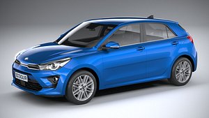3D kia rio 2021