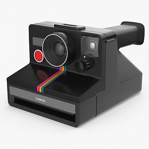 Vintage Square Format Camera Black