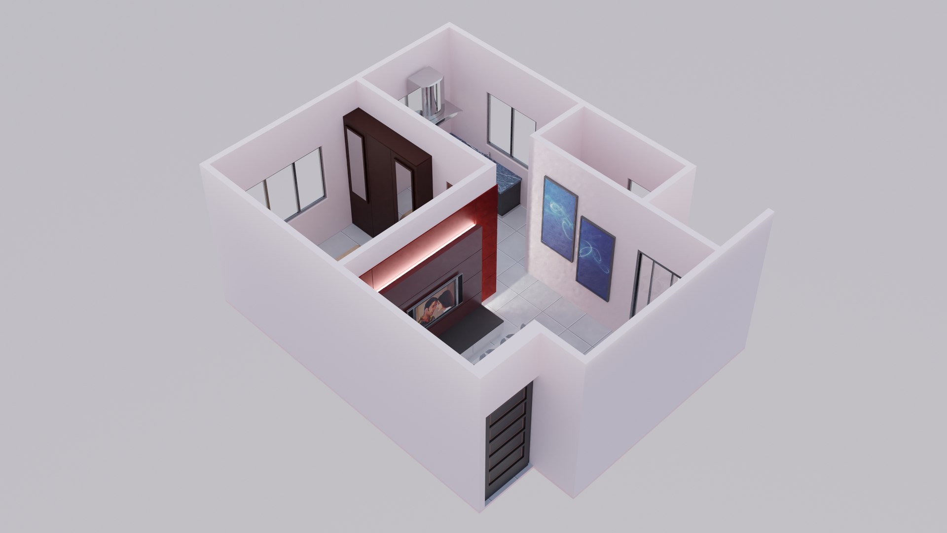 3D Interior Design ID01 - TurboSquid 2119107