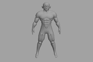 anatomy anime 3d model