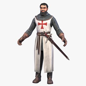 Stylized Crusader 3D