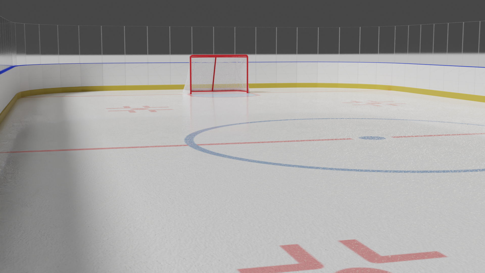 Free Lowpoly Mini Ice Hockey Rink 3D model TurboSquid 1930093