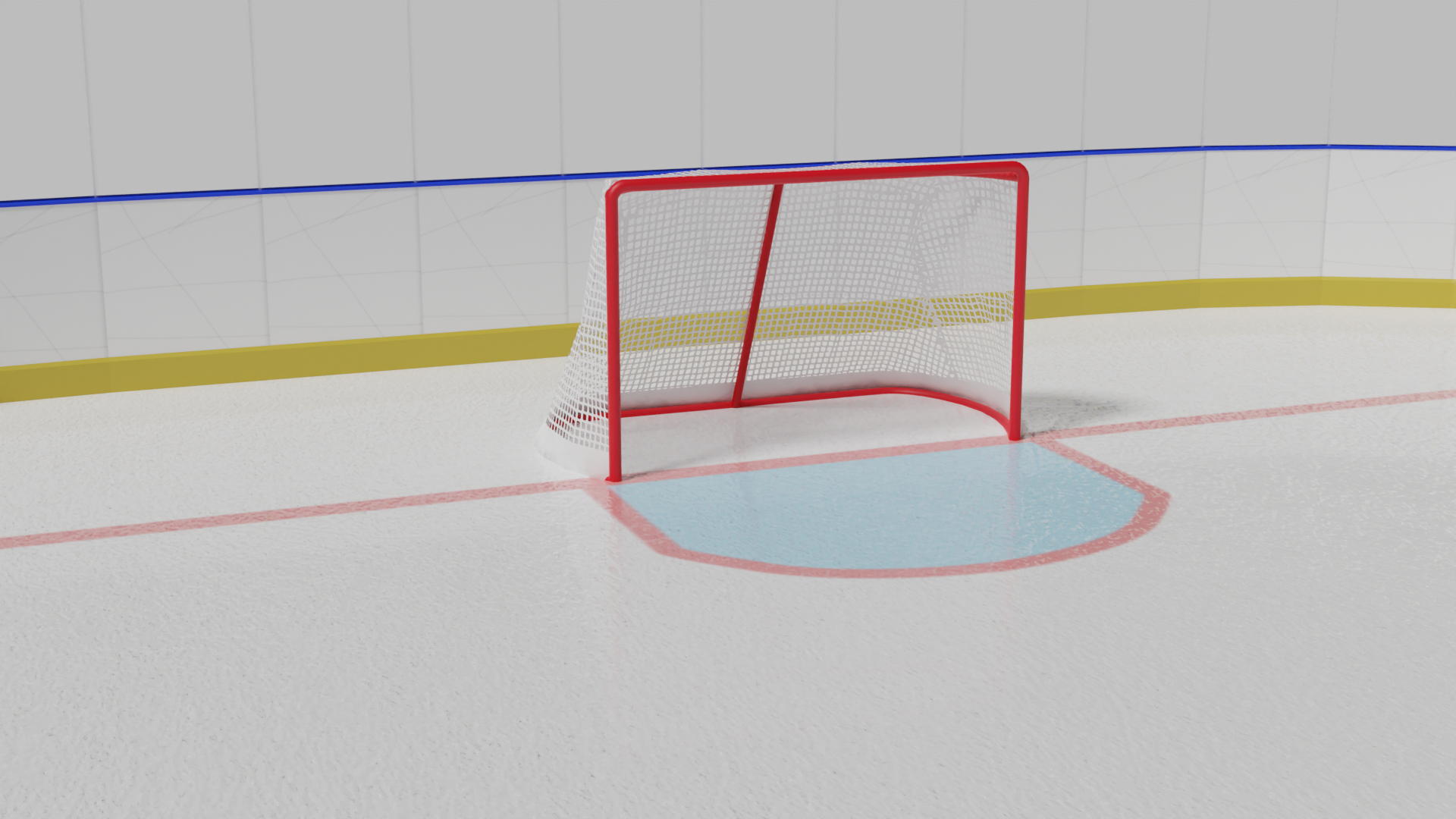 Free Lowpoly Mini Ice Hockey Rink 3D model TurboSquid 1930093