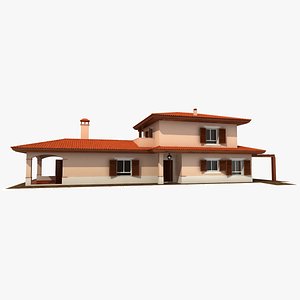 residential villa 3D