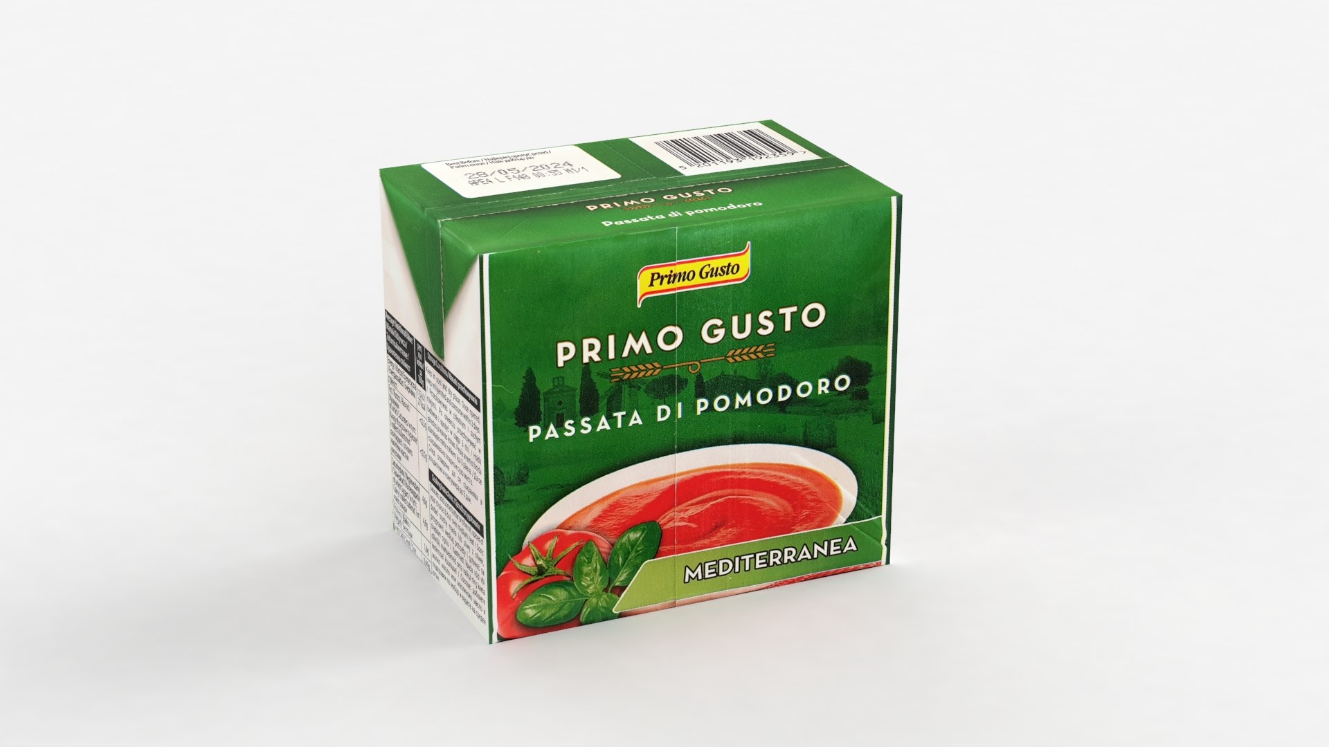 Primo Gusto Passata Di Pomodoro Mediterranea 500g 2023 3D Model ...