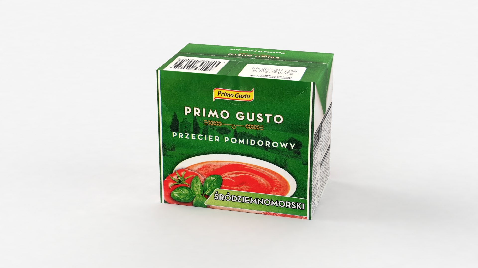 Primo Gusto Passata Di Pomodoro Mediterranea 500g 2023 3D Model ...
