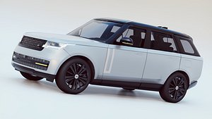 3D Land Rover Collection - Range Rover 2022 - LandRover Defender 2020 - Range Rover Velar 2021
