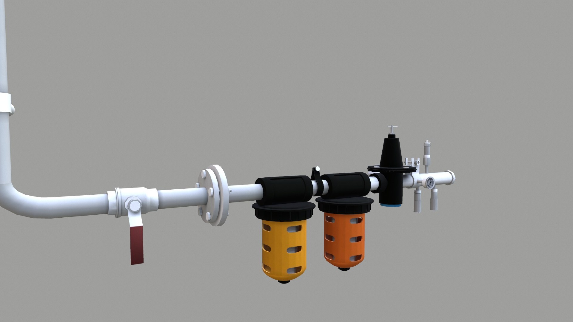 Pipe Connection 3D Model - TurboSquid 2321670