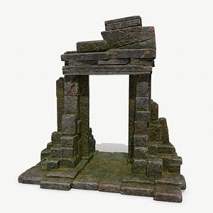 3D Ruin Gate