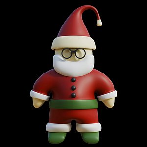 3D Santa model