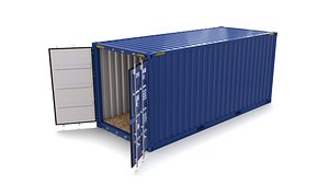 20ft Shipping Container Blue
