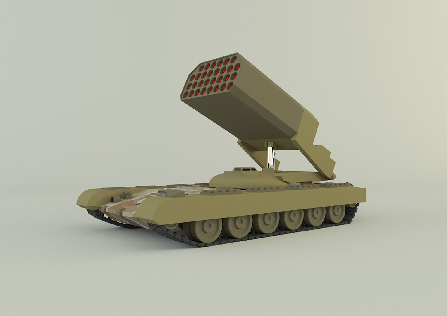 Heavy Multiple Rocket Launcher Soviet V1 3D Model 3D - TurboSquid 2127486