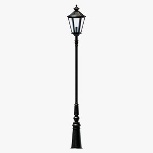 3D Victorian Lamp Post