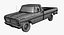 pickup f-100 3D model