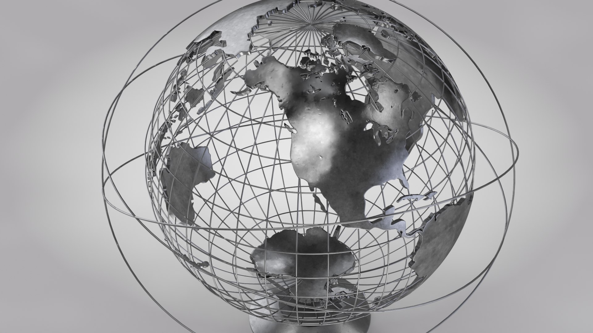 Earth Globe V3 World 3D Model - TurboSquid 1585054