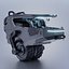 Sci Fi All-Terrain Vehicle 3D model