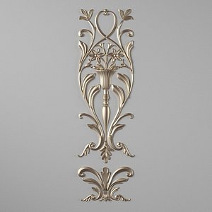 stucco molding frame model
