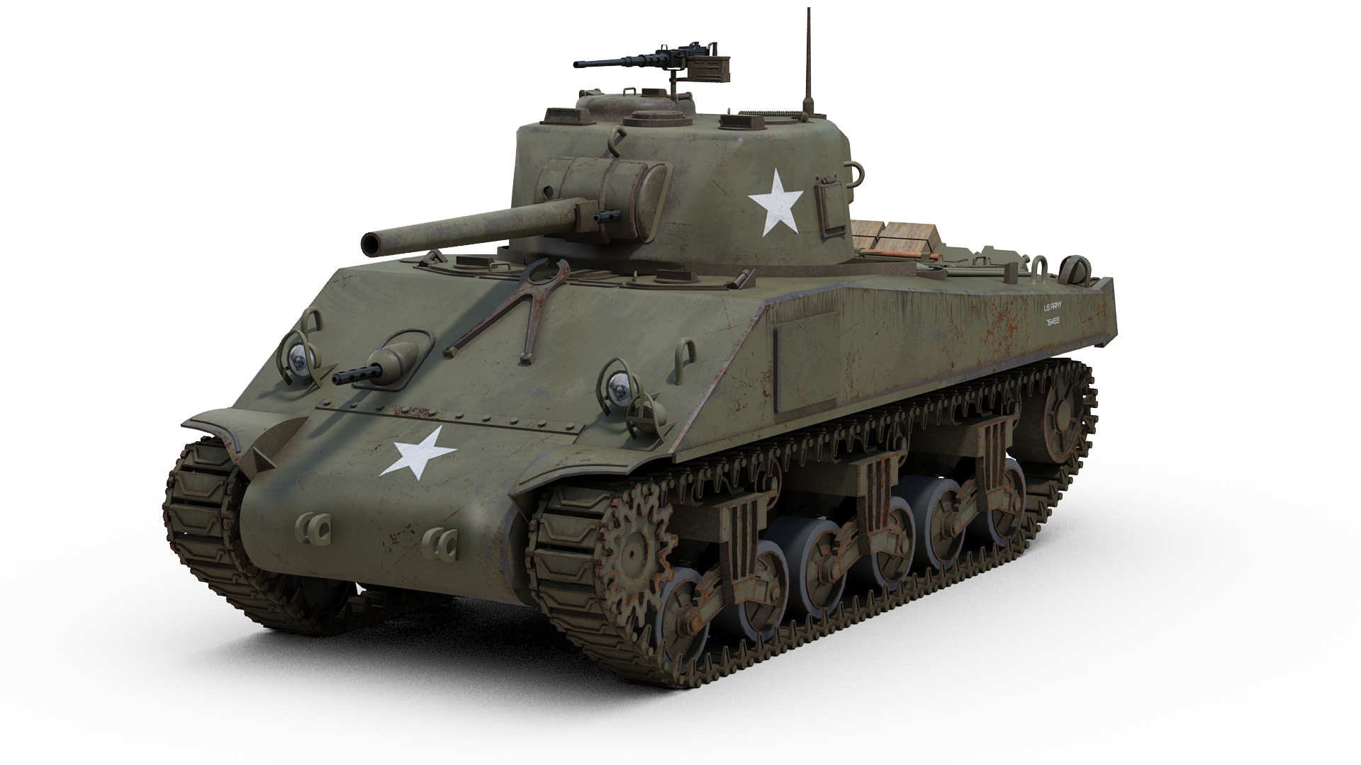 Fully Restored Medium M4 Sherman Tank High-Res Stock Photo - Getty