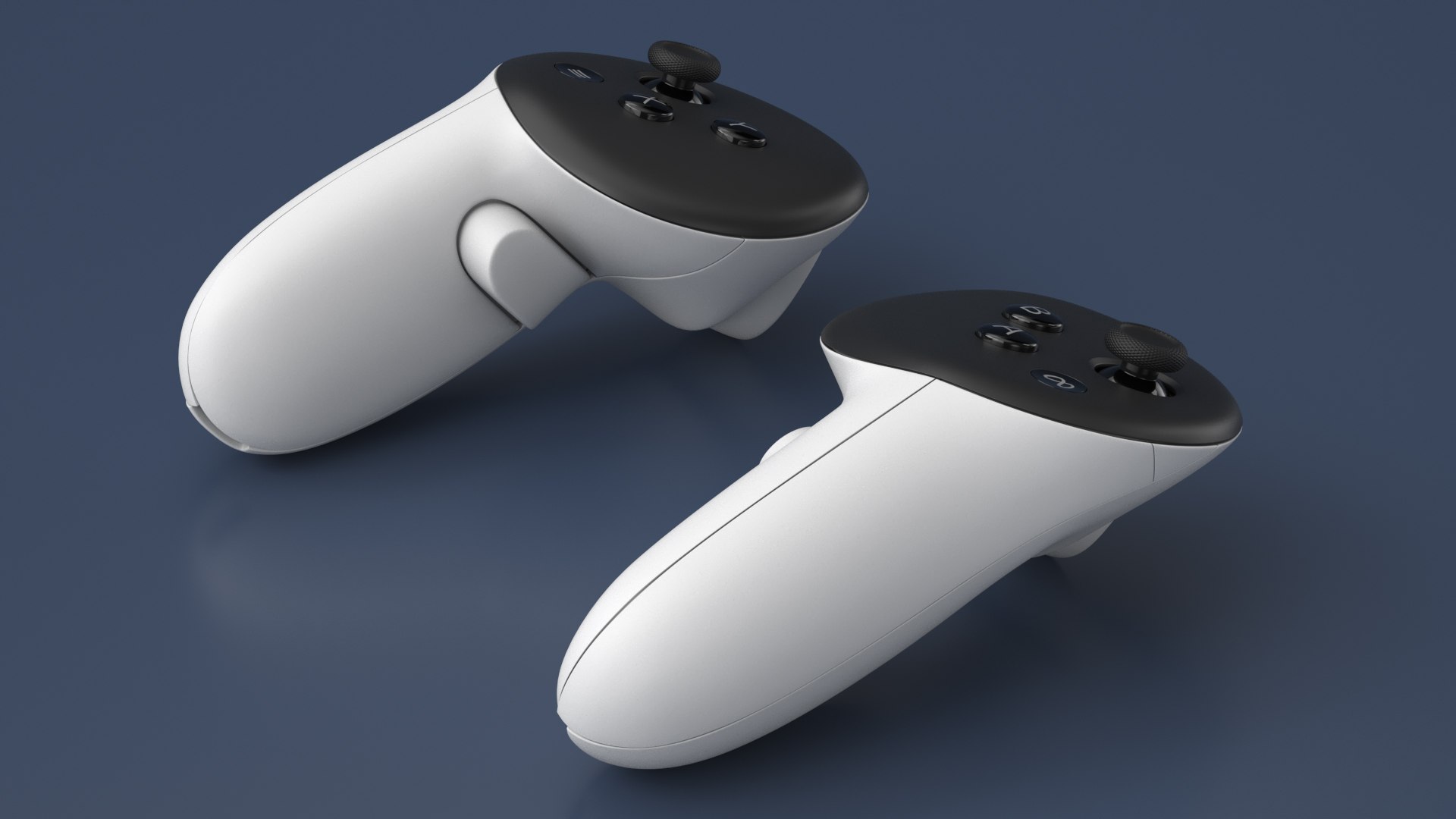 3D Meta Quest 3 Touch Controllers Pair - TurboSquid 2491333