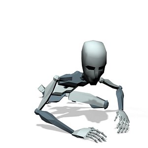 Mocap prone to stand idle