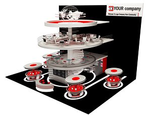 Booth Exhibition Stand a573a