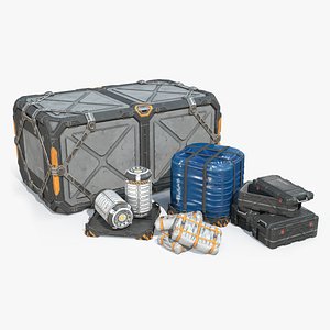Sci-fi Cargo PBR