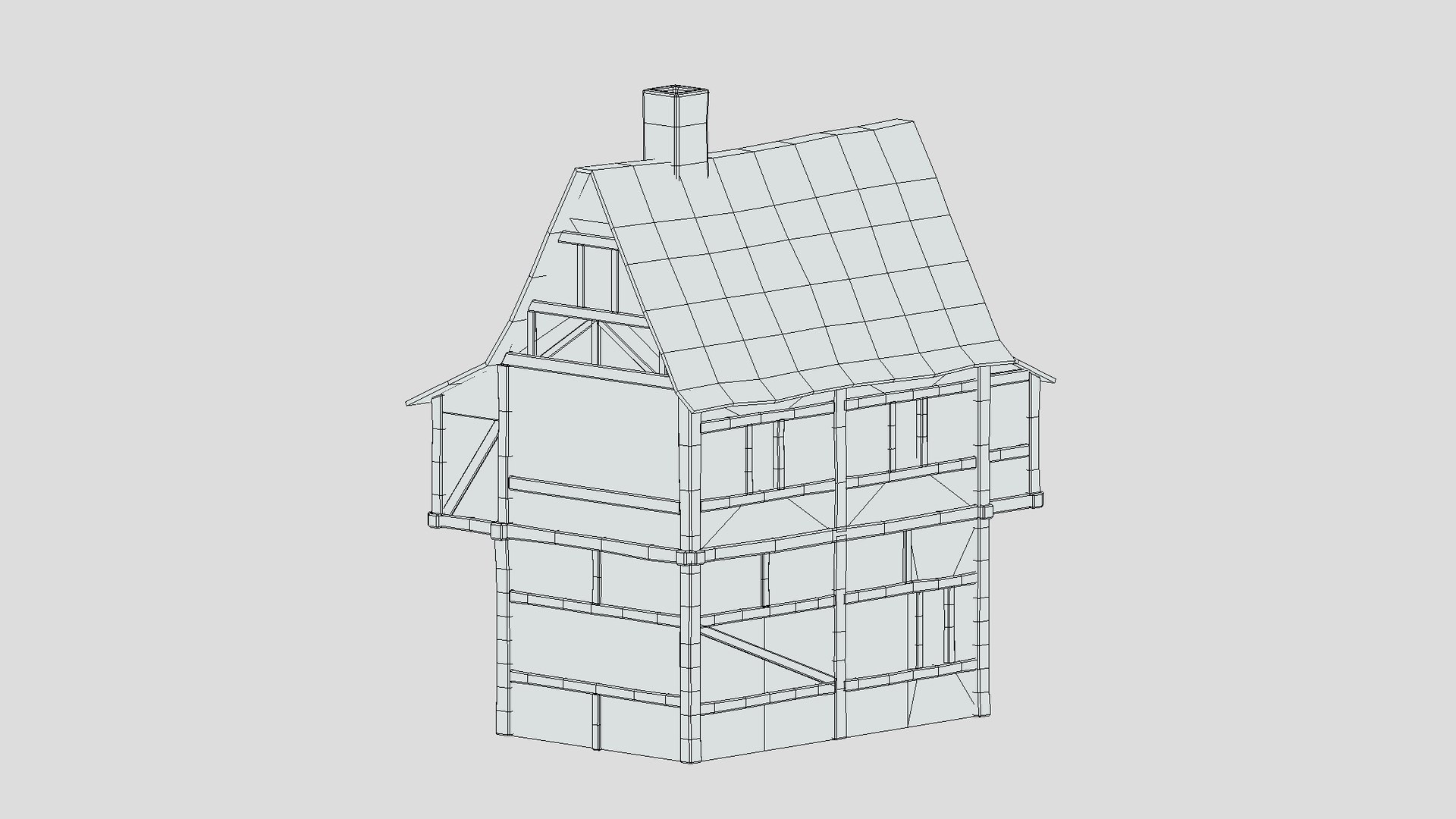 Medieval Building 02 Low Poly PBR Realistic 3D Model - TurboSquid 1973778
