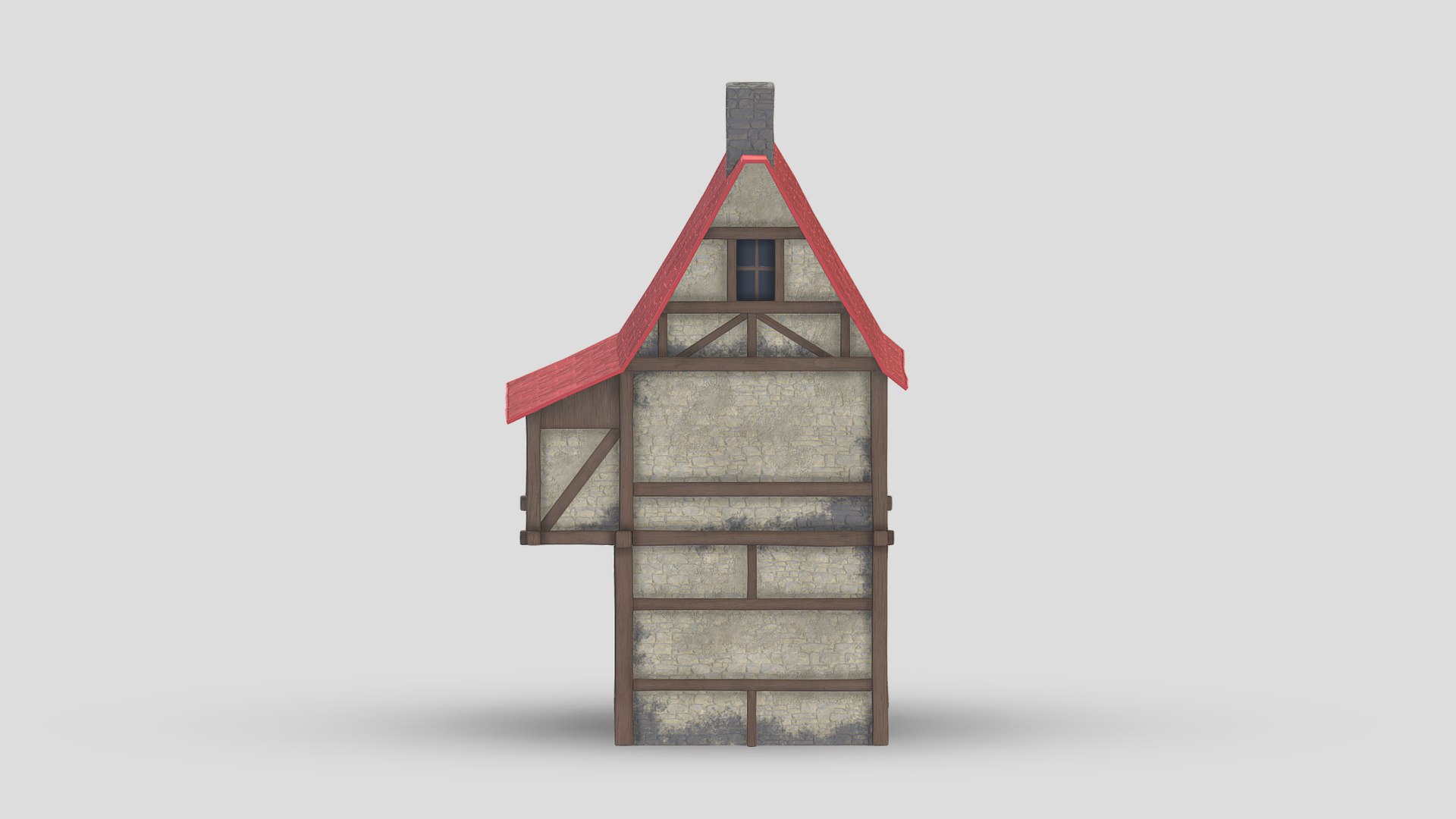 Medieval Building 02 Low Poly PBR Realistic 3D Model - TurboSquid 1973778