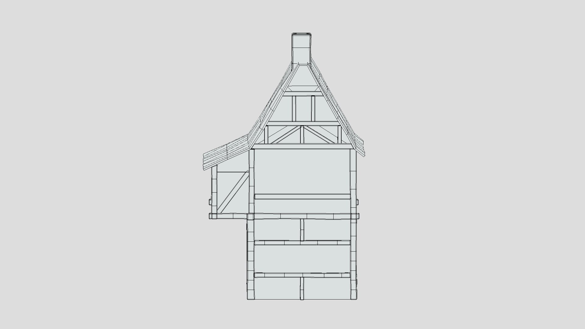 Medieval Building 02 Low Poly PBR Realistic 3D Model - TurboSquid 1973778