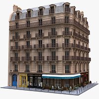 Paris Corner Tenement Restaurant 04