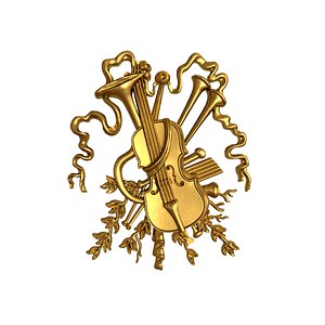 ornament classic decor 3D model