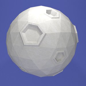moon 3D model