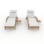 3D Sun Lounger 10